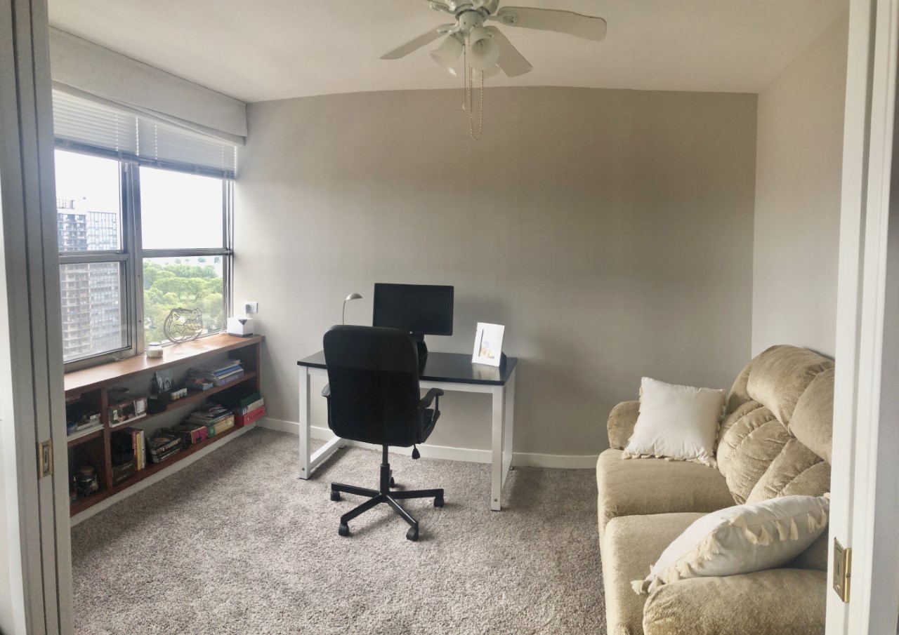 655 West Irving Park Road, Unit 1614 Chicago, IL 60613 - Photo 12 of 22 a work room with furniture and windows