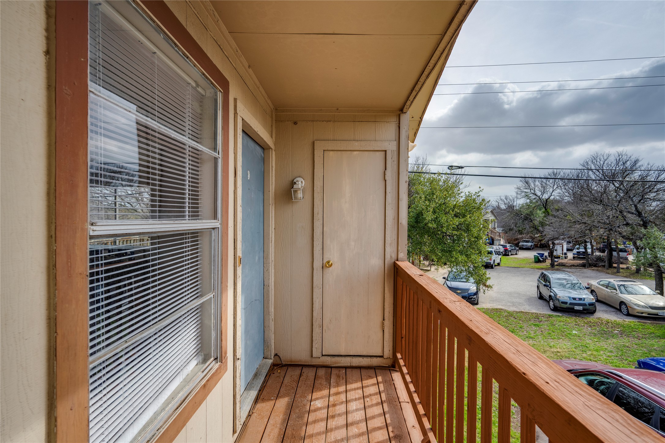 11907 Alpheus Avenue, Unit D Austin, TX 78759 - Photo 26 of 26 a view of a balcony from door
