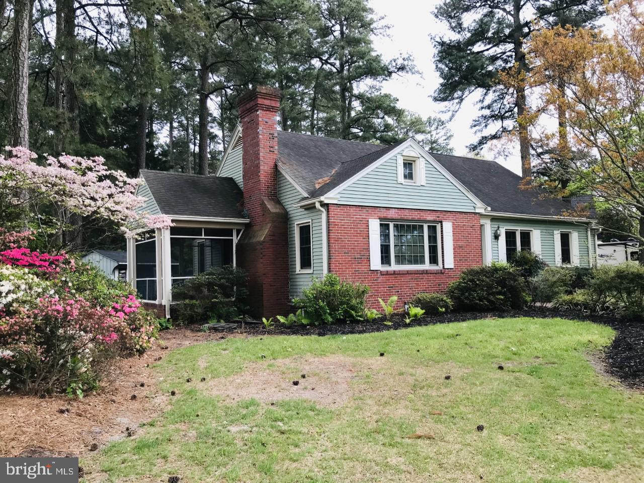 North East Elevation of this 1,670 sq.ft. Cape Cod