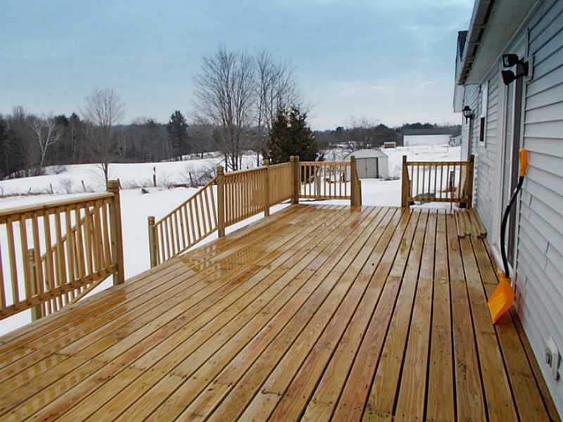3045 West River Road Sidney, ME 04330 - Photo 5 of 6 Patio/Deck. New deck