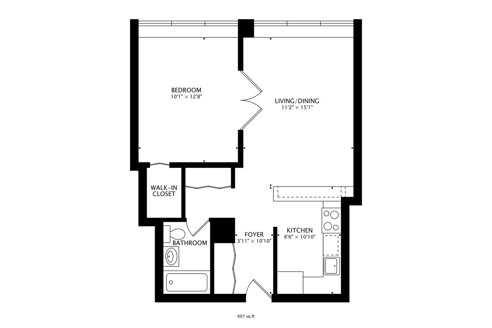 655 West Irving Park Road, Unit 2807 Chicago, IL 60613 - Photo 33 of 33 Gallery Image 33