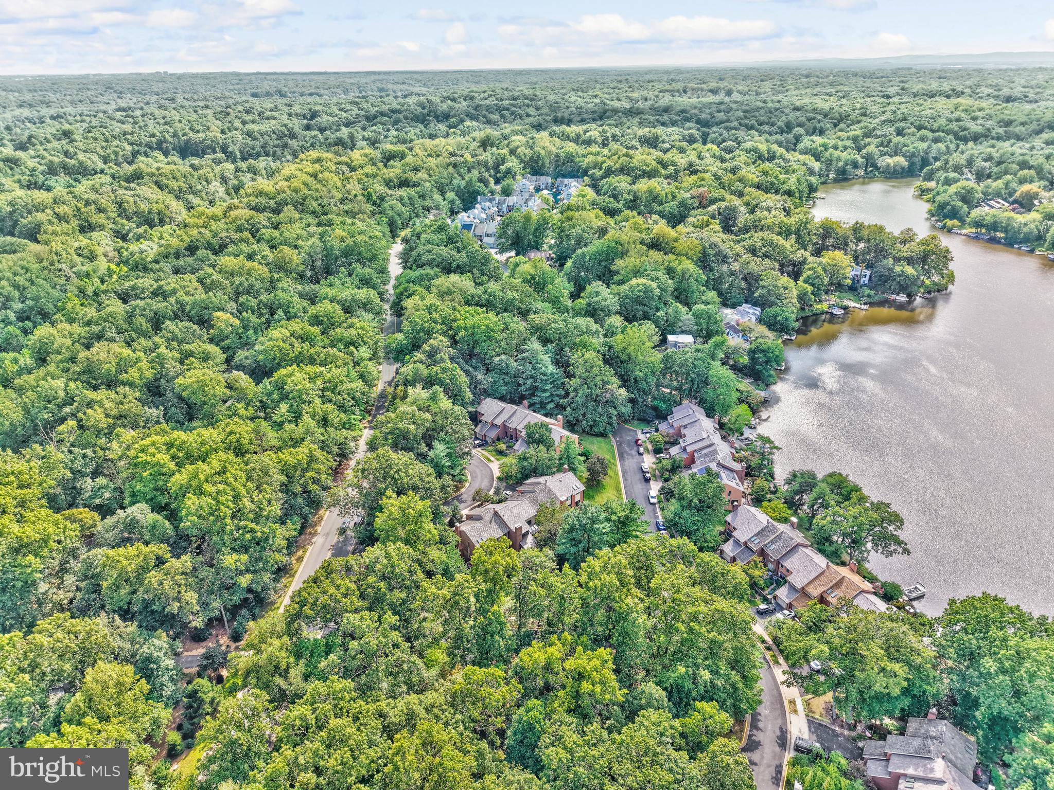 11088 Glade Court Reston, VA 20191 - Photo 62 of 75 Aerial view - Lake Audubon.