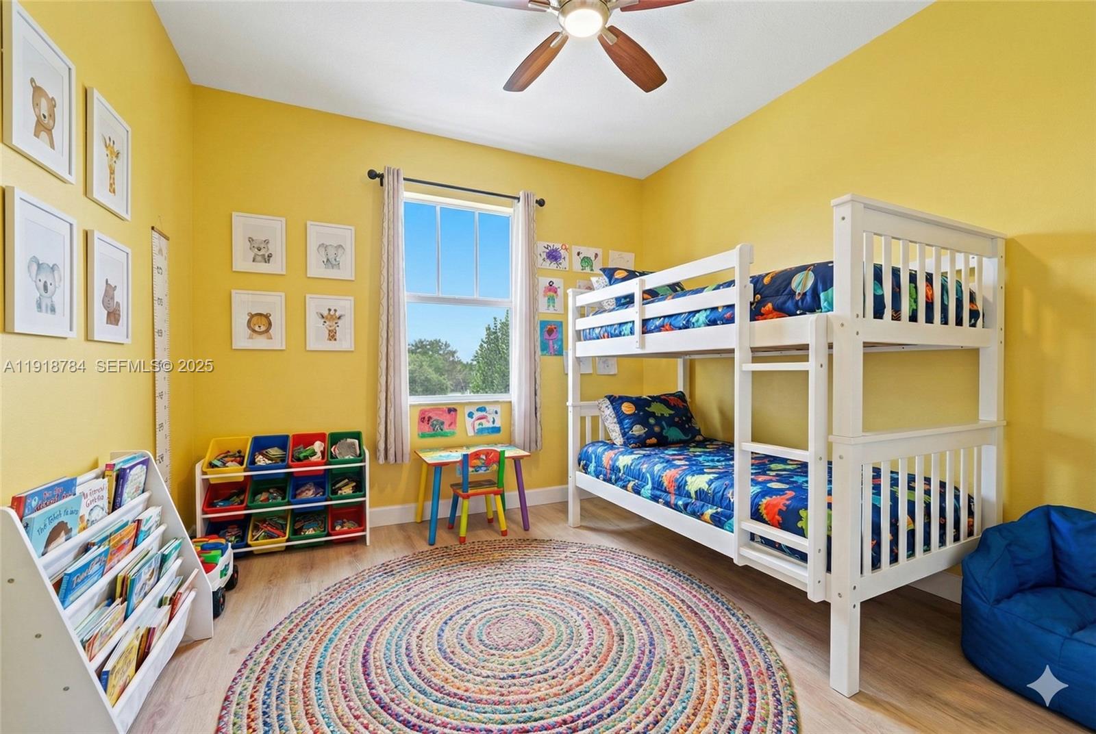 4501 Northwest 48th Terrace Tamarac, FL 33319 - Photo 8 of 18 A fun, flexible bedroom virtually staged to show the perfect kids room or play space