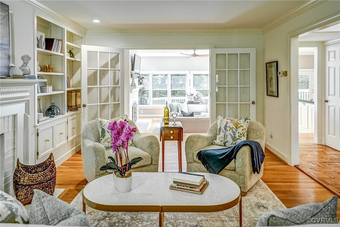 3630 Lansdowne Road Midlothian, VA 23113 - Photo 13 of 50 a view of a dining room with furniture and wooden floor
