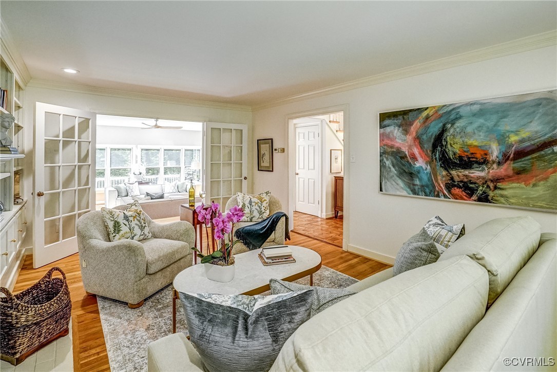3630 Lansdowne Road Midlothian, VA 23113 - Photo 14 of 50 a living room with furniture and a floor to ceiling window
