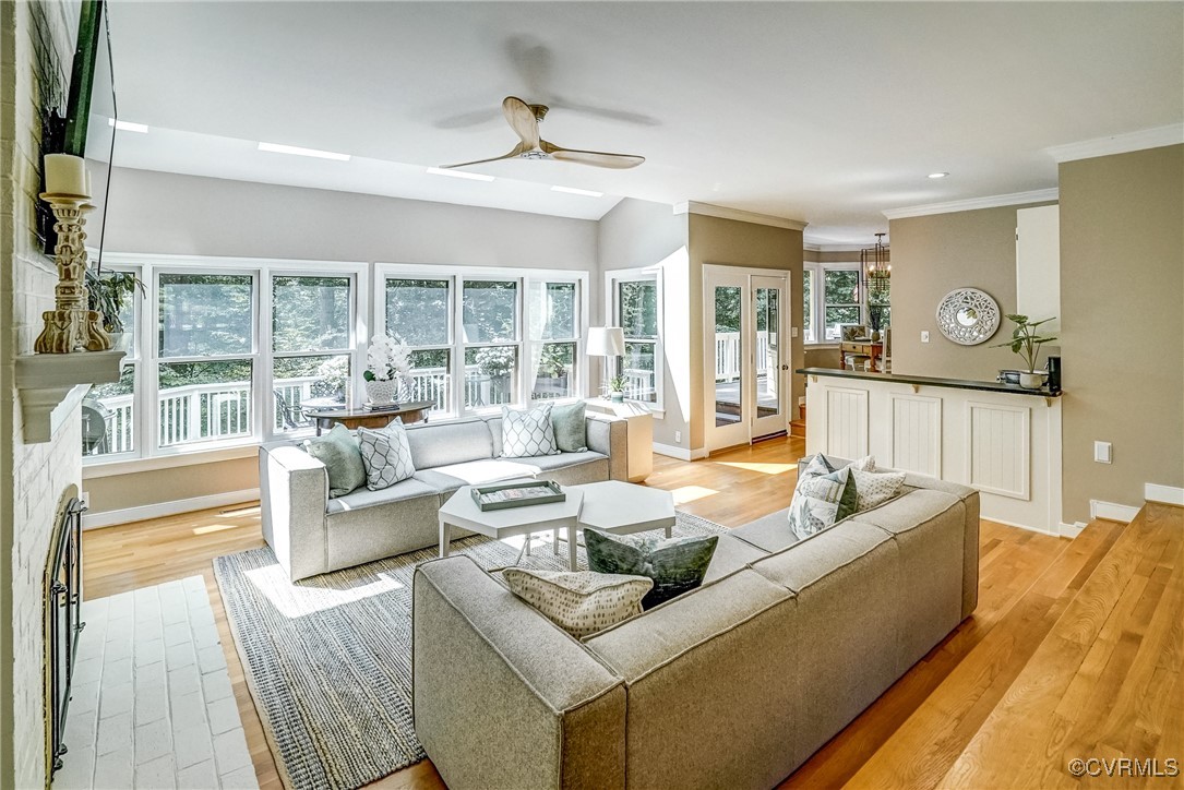3630 Lansdowne Road Midlothian, VA 23113 - Photo 21 of 50 a living room with furniture and a large window