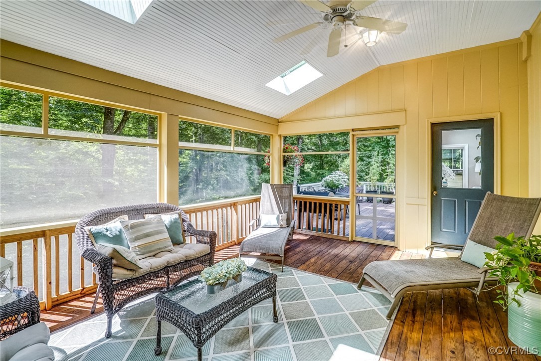 3630 Lansdowne Road Midlothian, VA 23113 - Photo 48 of 50 a balcony with furniture and a potted plant