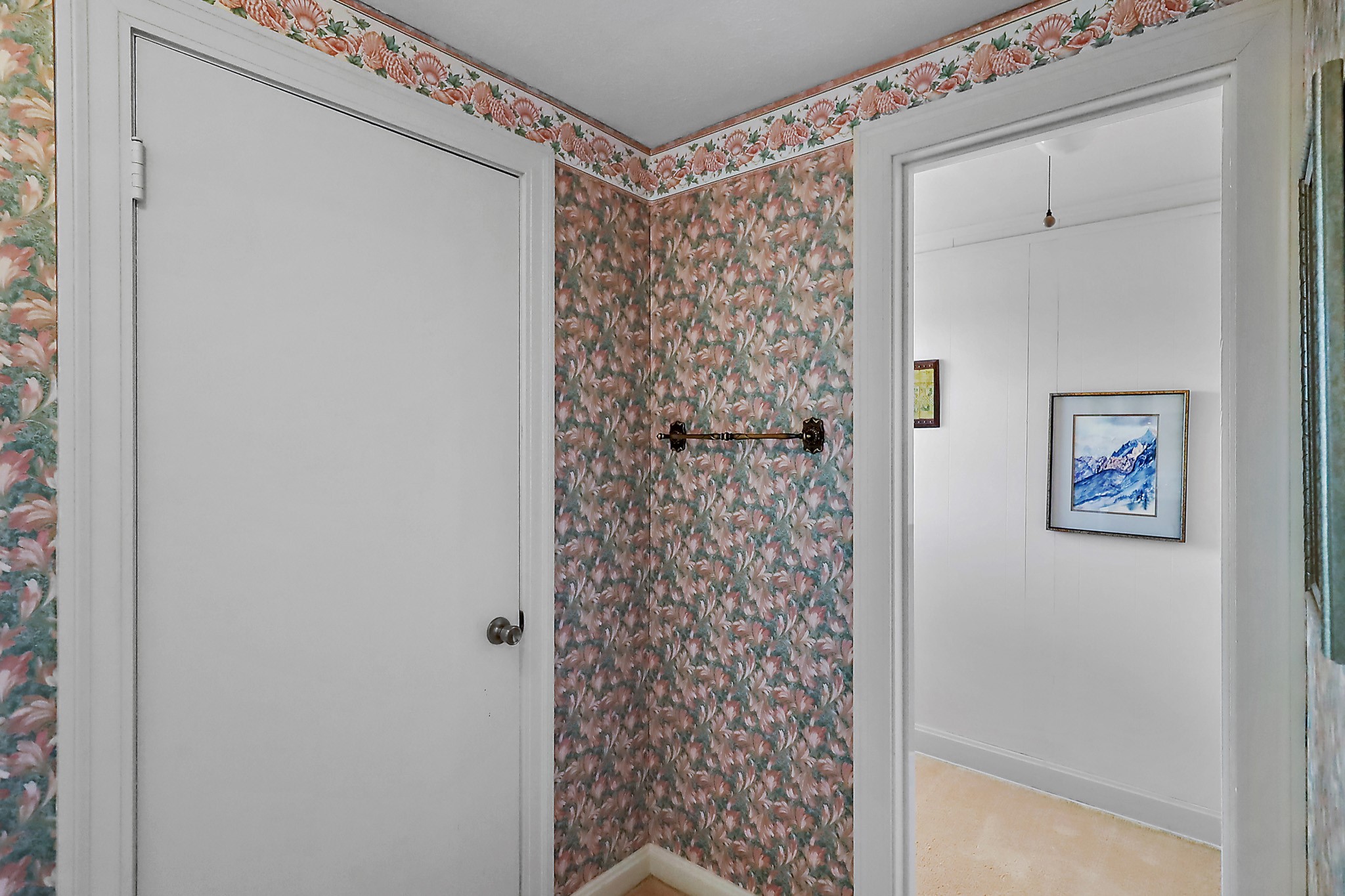 405 Park Street Anahuac, TX 77514 - Photo 28 of 37 a bathroom with a shower and a shower curtain