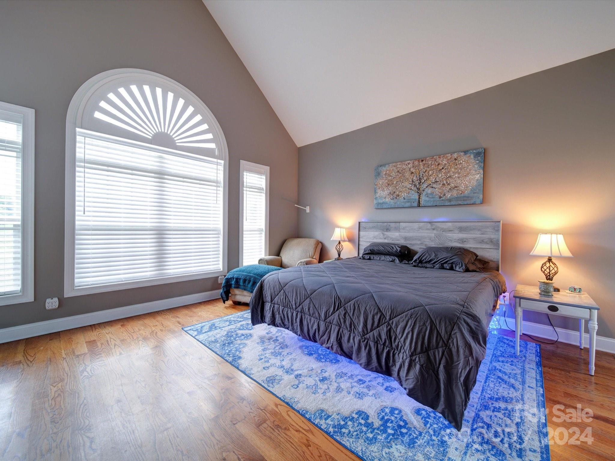 174 Endsgate Road, Unit B Clover, SC 29710 - Photo 23 of 39 a bedroom with a bed and a large window