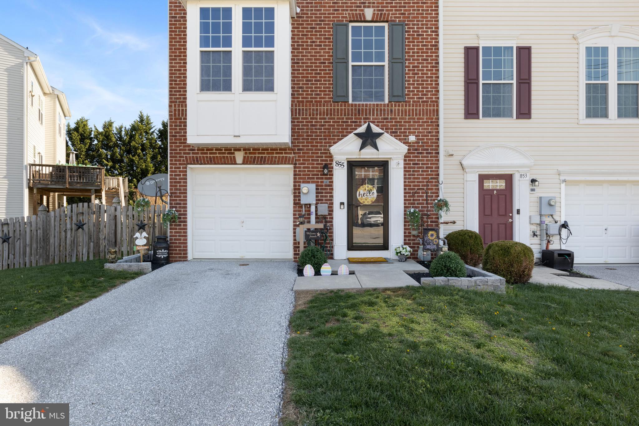 855 Blossom Drive Hanover, PA 17331 - Photo 3 of 53 a front view of a house with garden