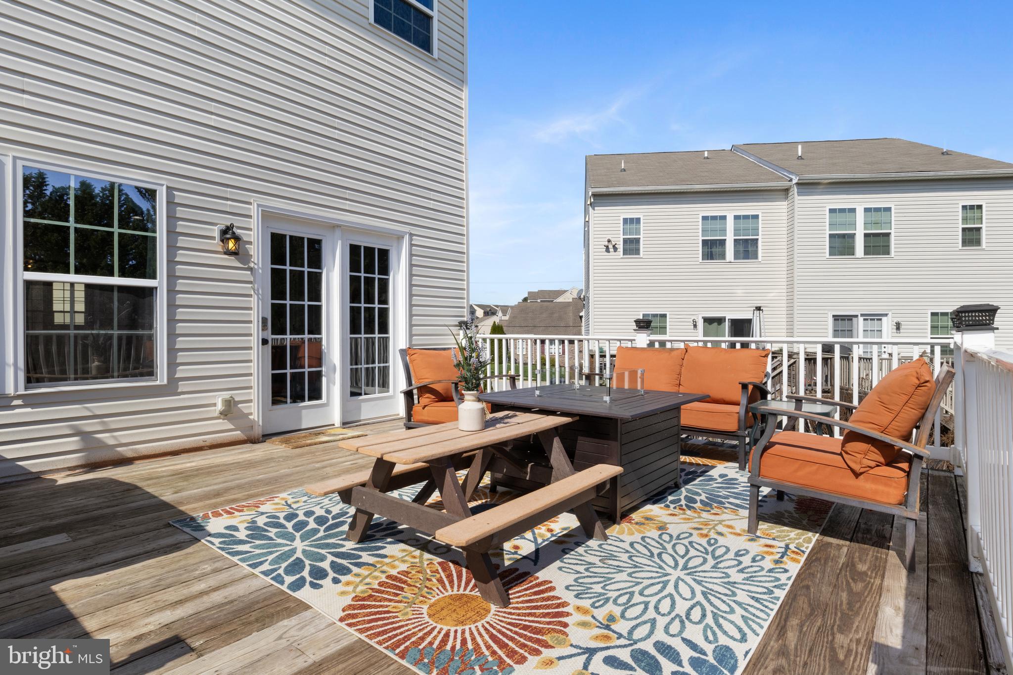855 Blossom Drive Hanover, PA 17331 - Photo 35 of 53 a view of a patio with couches chairs and wooden floor