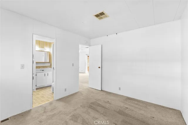 a view of empty room