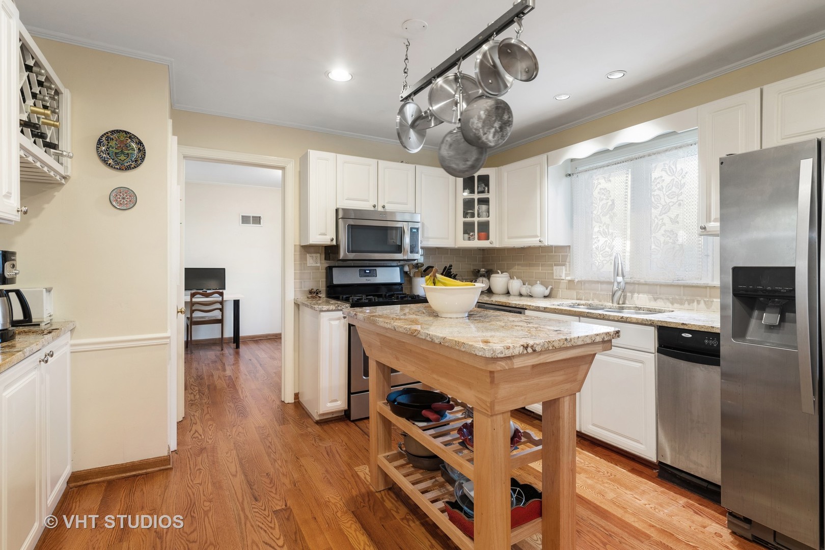 1600 Good Avenue Park Ridge, IL 60068 - Photo 6 of 20 a kitchen with stainless steel appliances a stove a sink dishwasher a refrigerator and a microwave