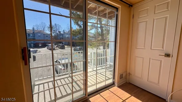 a view of a room with washer and dryer