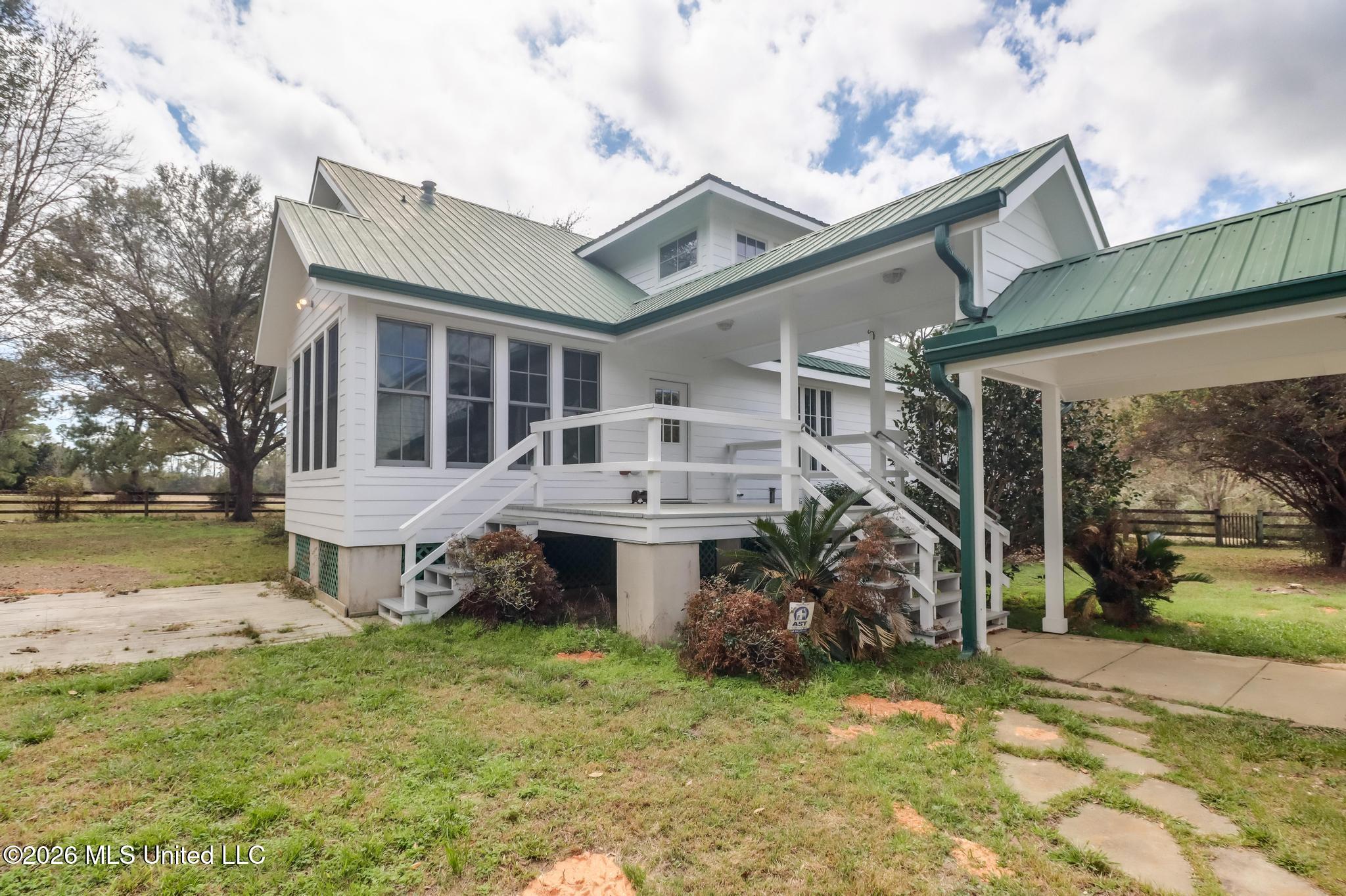 23676 East Dubuisson Road Pass Christian, MS 39571 - Photo 31 of 65 main house back