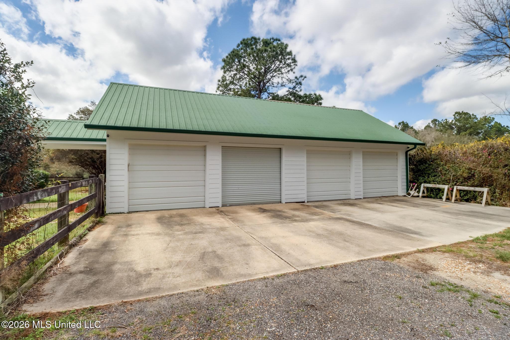 23676 East Dubuisson Road Pass Christian, MS 39571 - Photo 32 of 65 main house four car garage