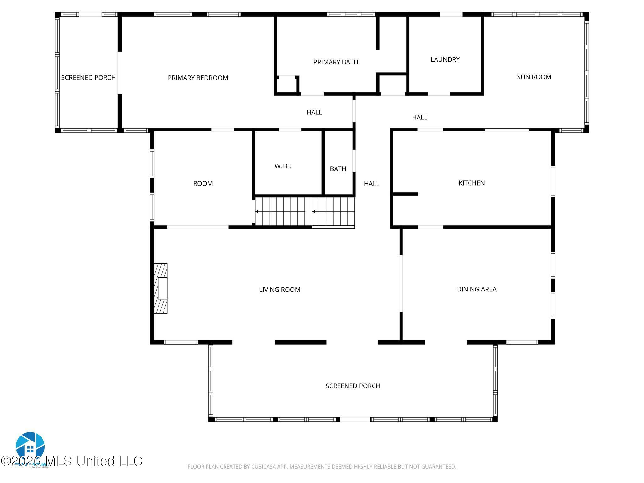 23676 East Dubuisson Road Pass Christian, MS 39571 - Photo 61 of 65 main house first floor floorplan