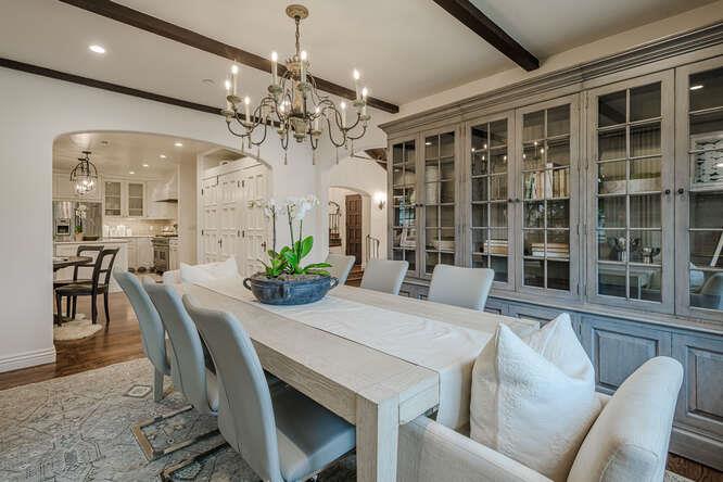 236 Amherst Avenue San Mateo, CA 94402 - Photo 5 of 35 a view of a dining room with furniture and chandelier