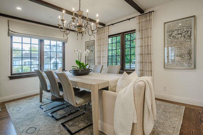 236 Amherst Avenue San Mateo, CA 94402 - Photo 6 of 35 a view of a dining room with furniture window and wooden floor