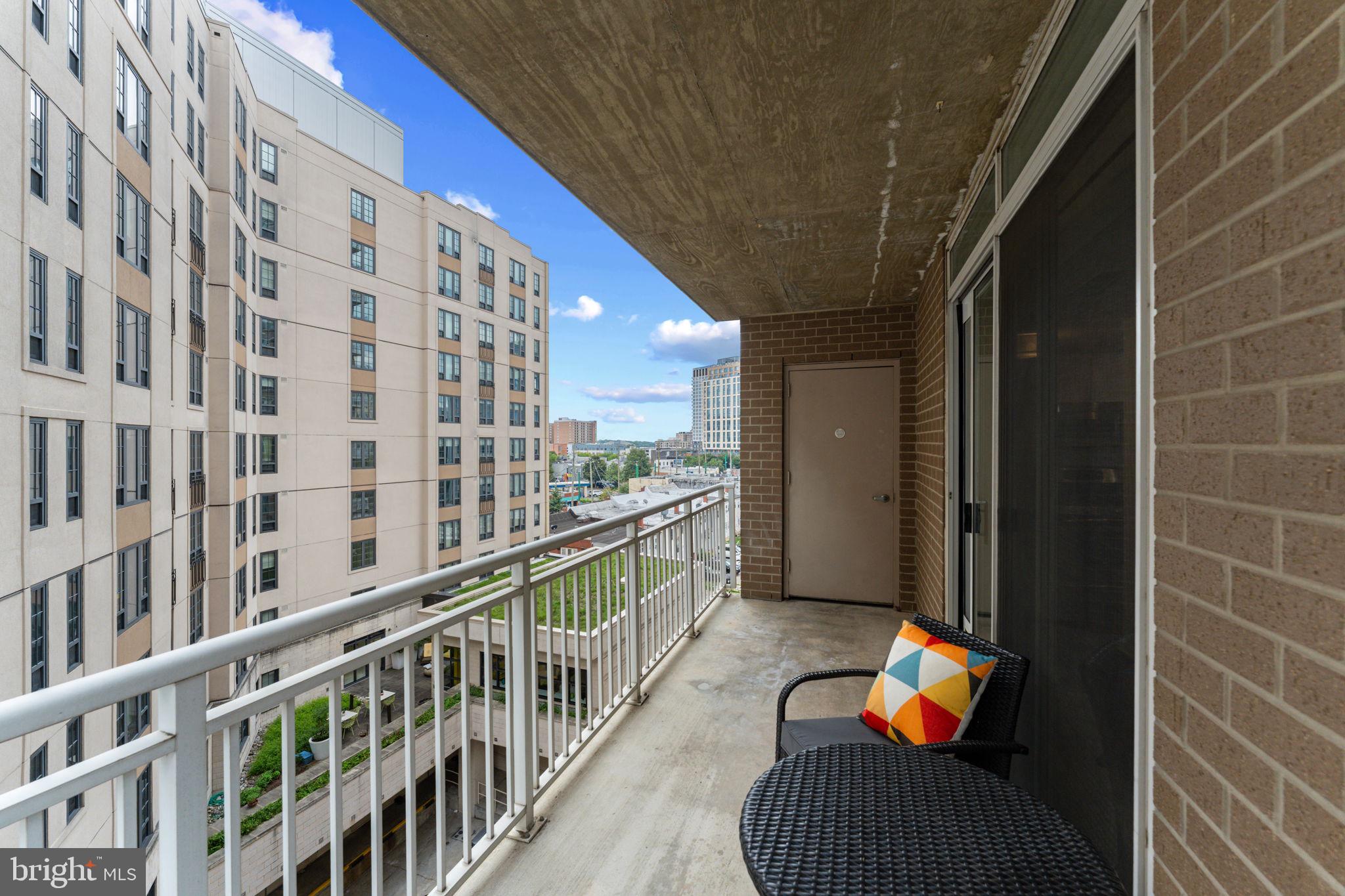 930 Wayne Avenue, Unit 610 Silver Spring, MD 20910 - Photo 26 of 49 Private balcony off living area