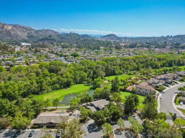an aerial view of a city with lots of residential buildings