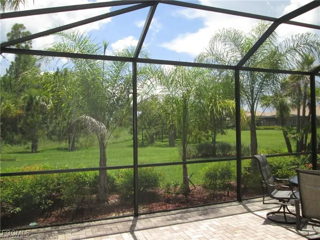 a view of a yard and porch