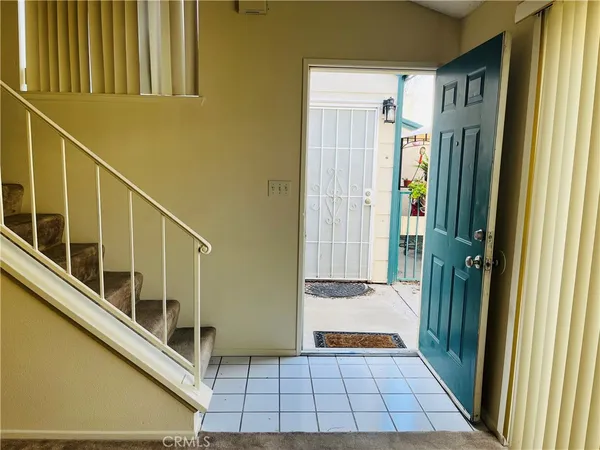 a view of front door