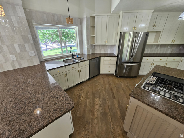 812 East Bates Cyn Road Tooele, UT 84074 - Photo 23 of 144 Kitchen featuring wood-finish flooring and light-toned cabinetry