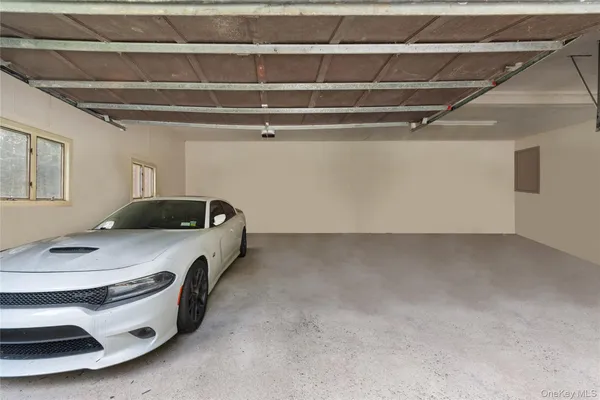 a car parked in a parking