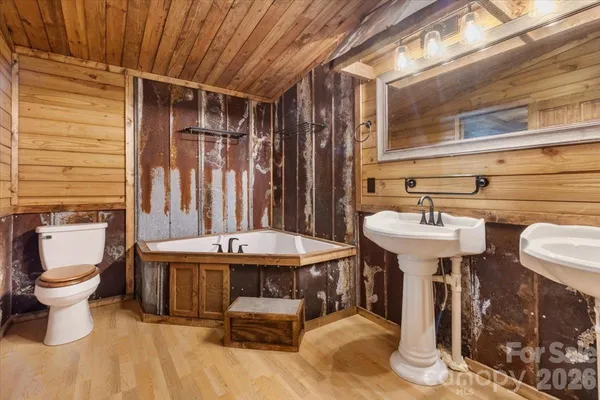 a bathroom with a sink and a toilet
