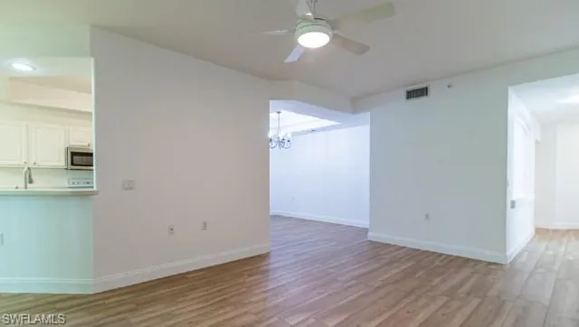 wooden floor in an empty room