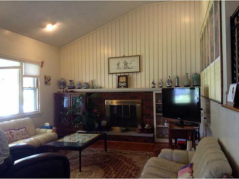 Living Room. Fireplace with cathedral ceiling 13 X 20