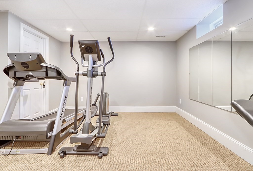 2 A Colonial Drive Arlington, MA 02474 - Photo 28 of 41 a view of a room with gym equipment