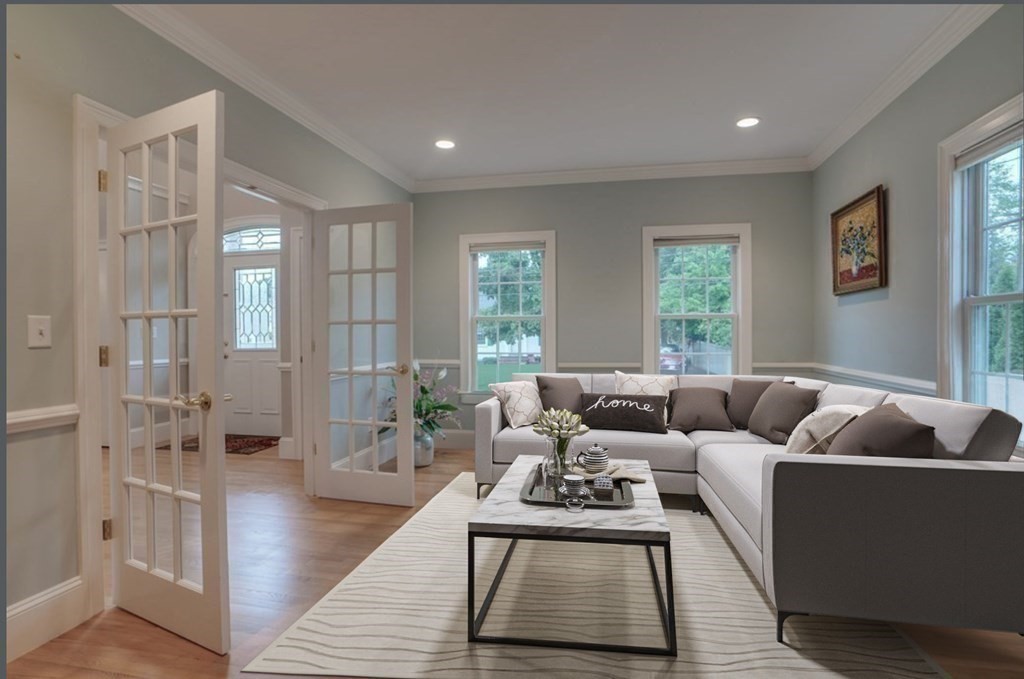 2 A Colonial Drive Arlington, MA 02474 - Photo 10 of 41 a living room with furniture and wooden floor