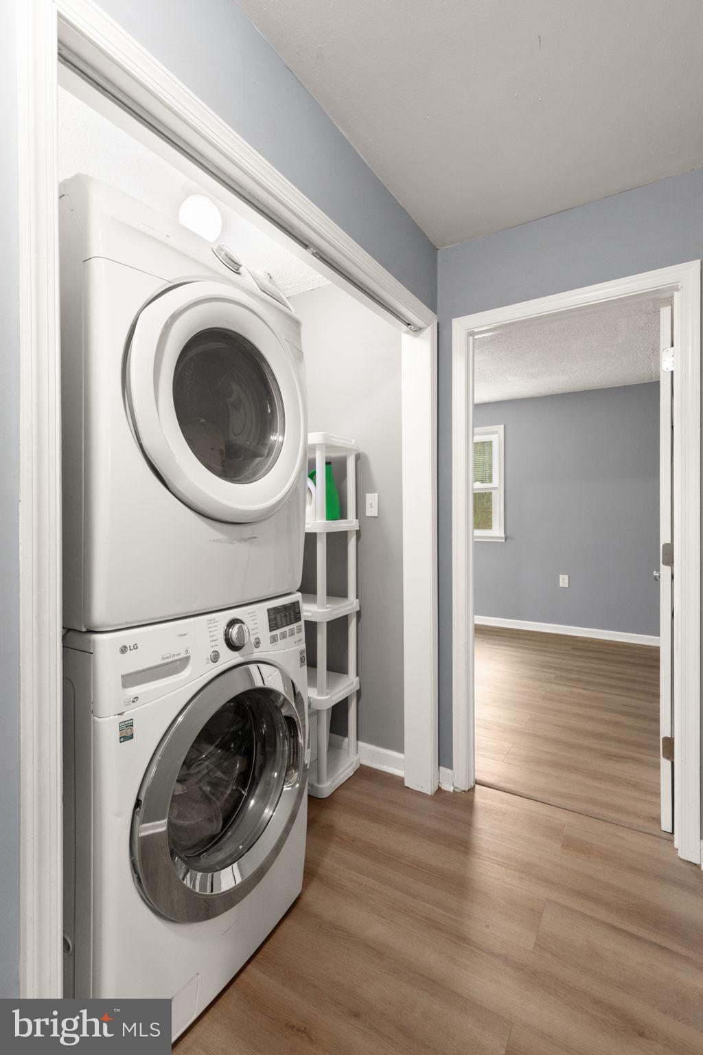 4121 Conowingo Road Darlington, MD 21034 - Photo 20 of 24 a view of a hallway with washer and dryer