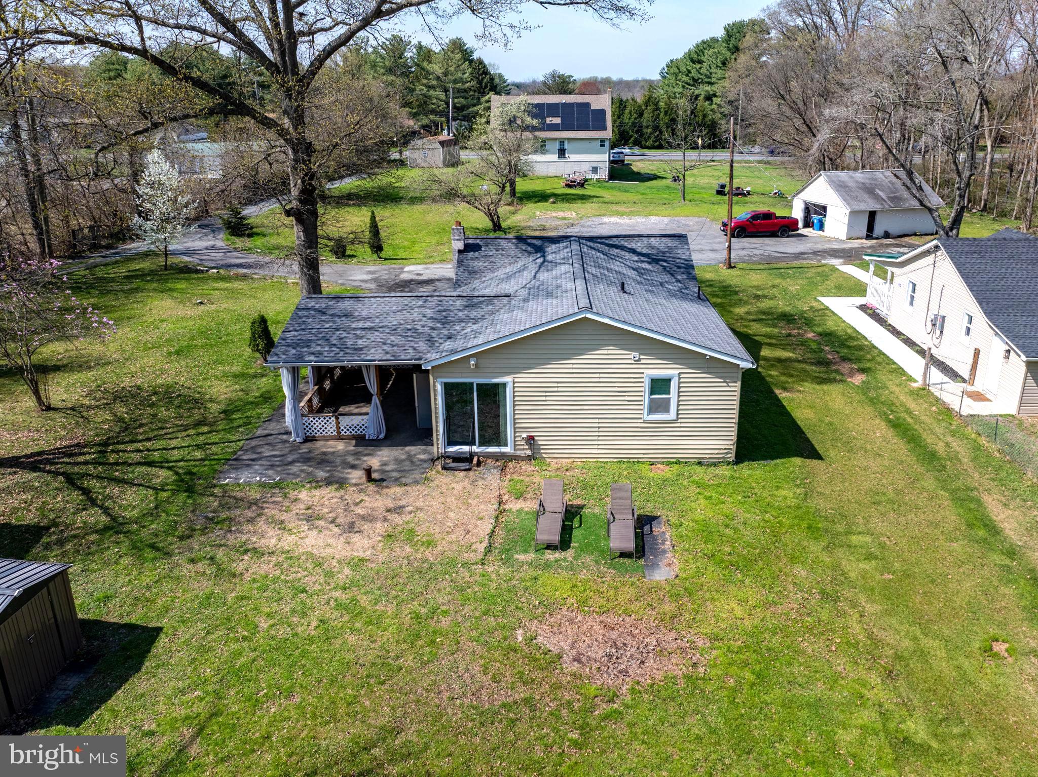 4121 Conowingo Road Darlington, MD 21034 - Photo 3 of 24 a view of backyard of house and car parked