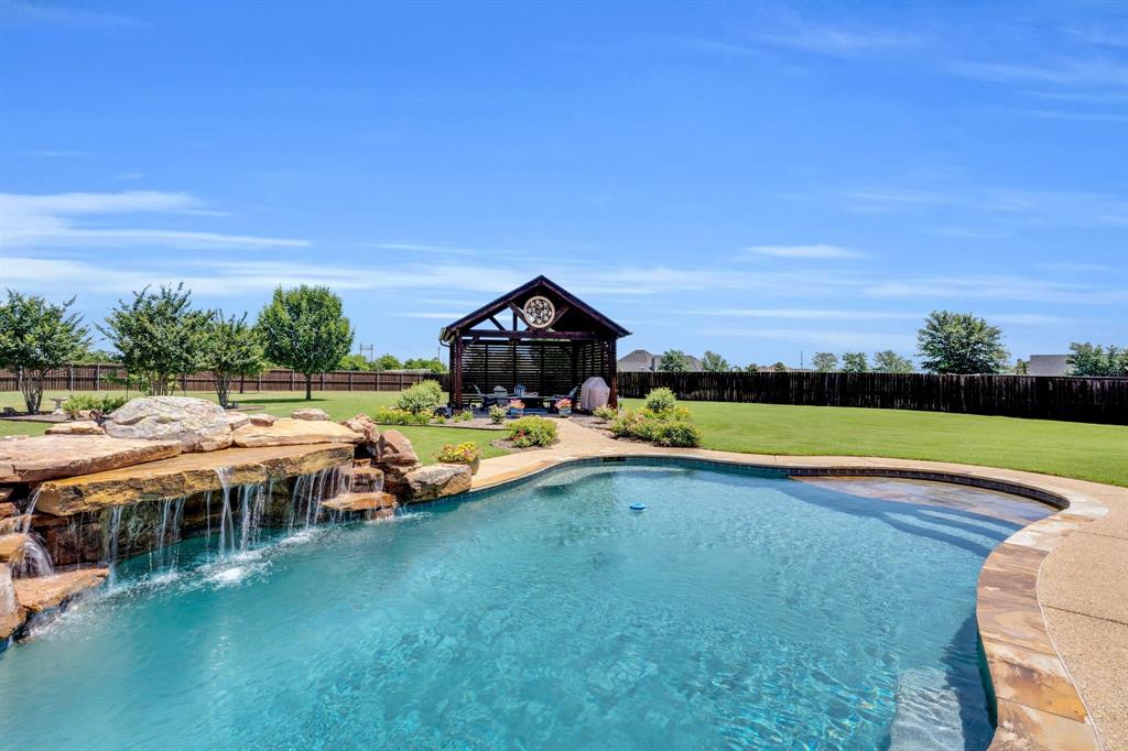 5631 Limestone Lane Midlothian, TX 76065 - Photo 31 of 40 a view of swimming pool with seating area