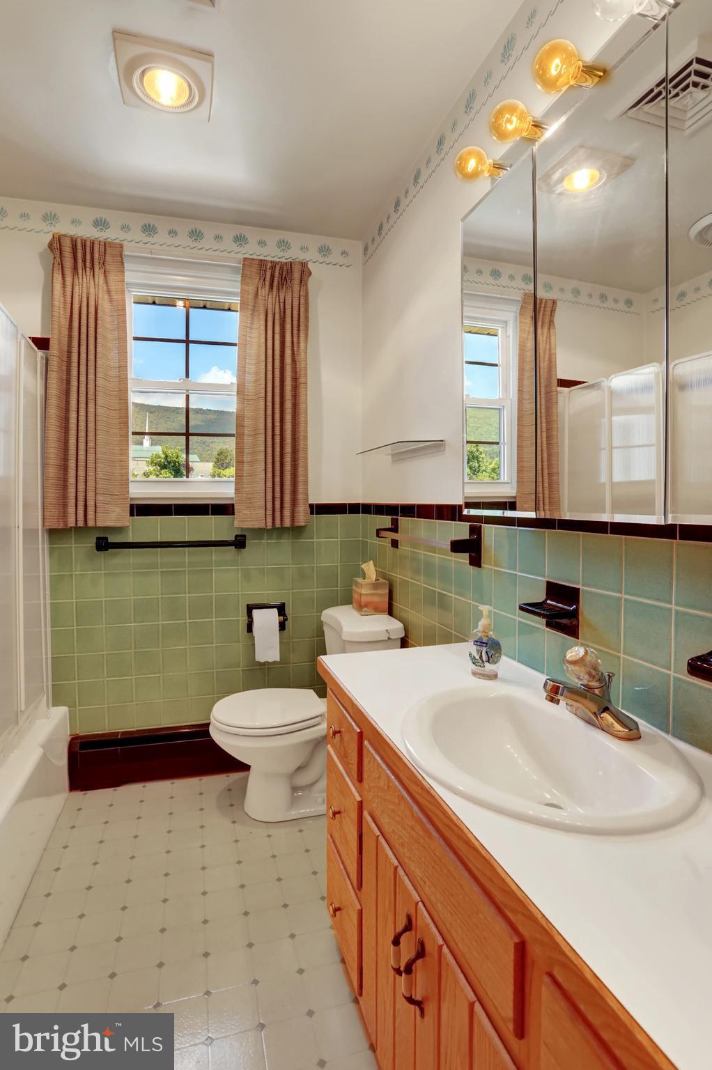 109 Ridgeview Drive Lewistown, PA 17044 - Photo 29 of 40 a bathroom with a sink a toilet and mirror