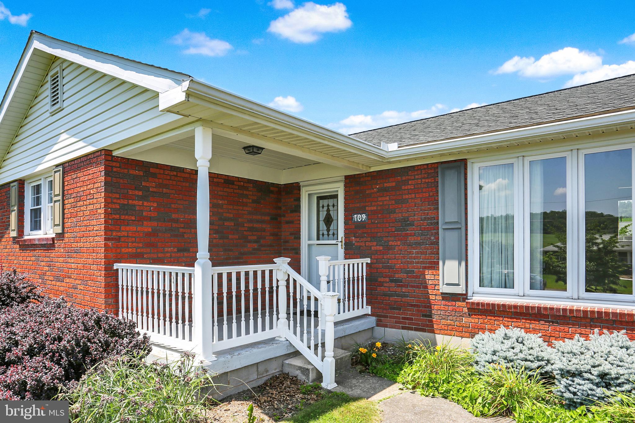 109 Ridgeview Drive Lewistown, PA 17044 - Photo 4 of 40 a front view of a house with a porch