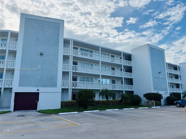 a view of a lobby with a garden