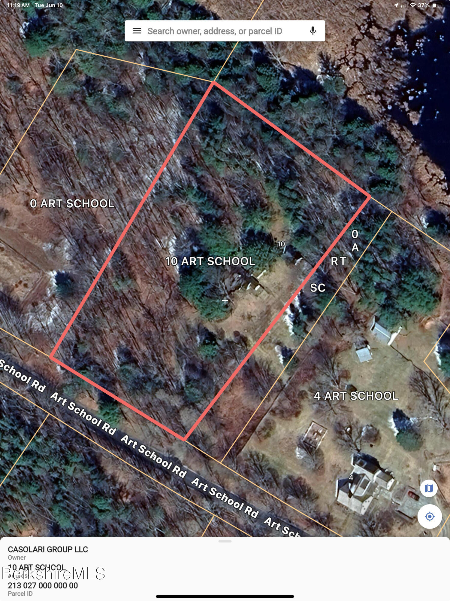 10 Art School Road Monterey, MA 01245 - Photo 11 of 11 Satellite View