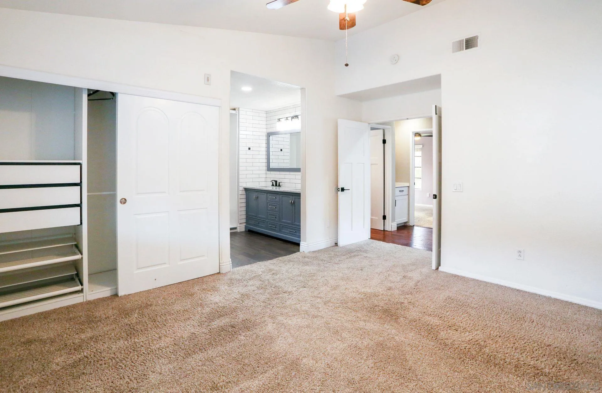 9260 Sombria Road Lakeside, CA 92040 - Photo 18 of 31 a view of a big room with closet and windows
