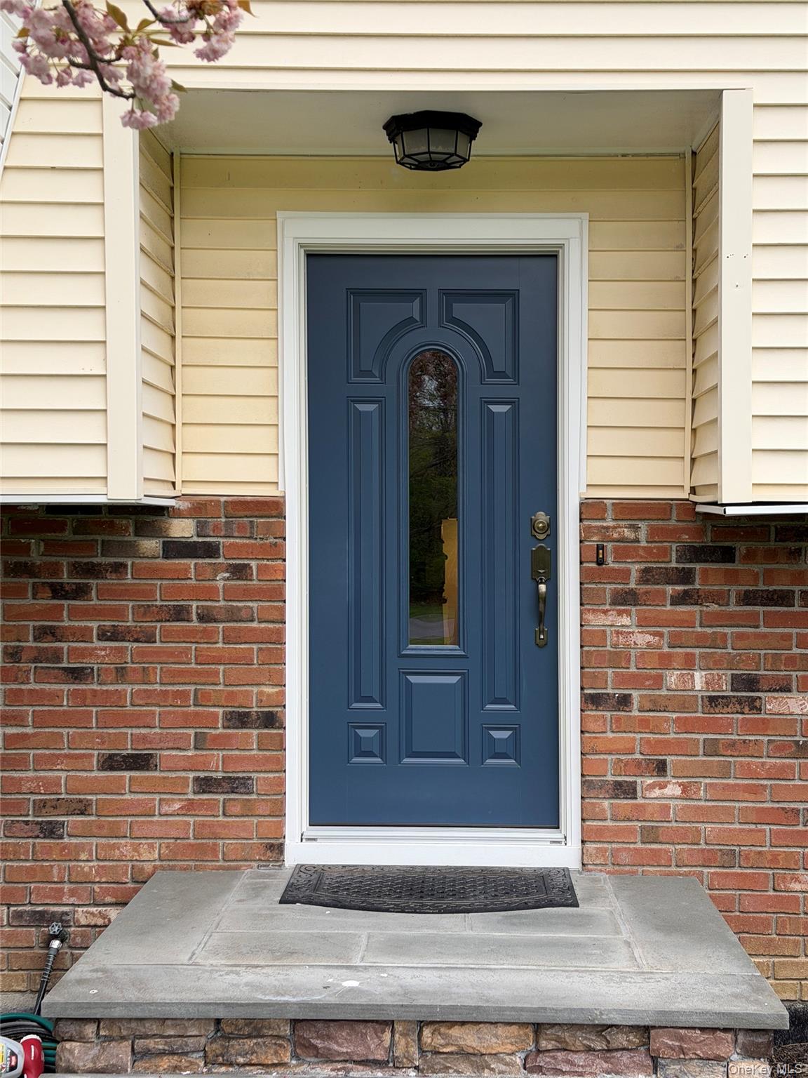 94 Booth Road Chester, NY 10918 - Photo 3 of 21 New steel and glass entry door with updated lock and handle set.