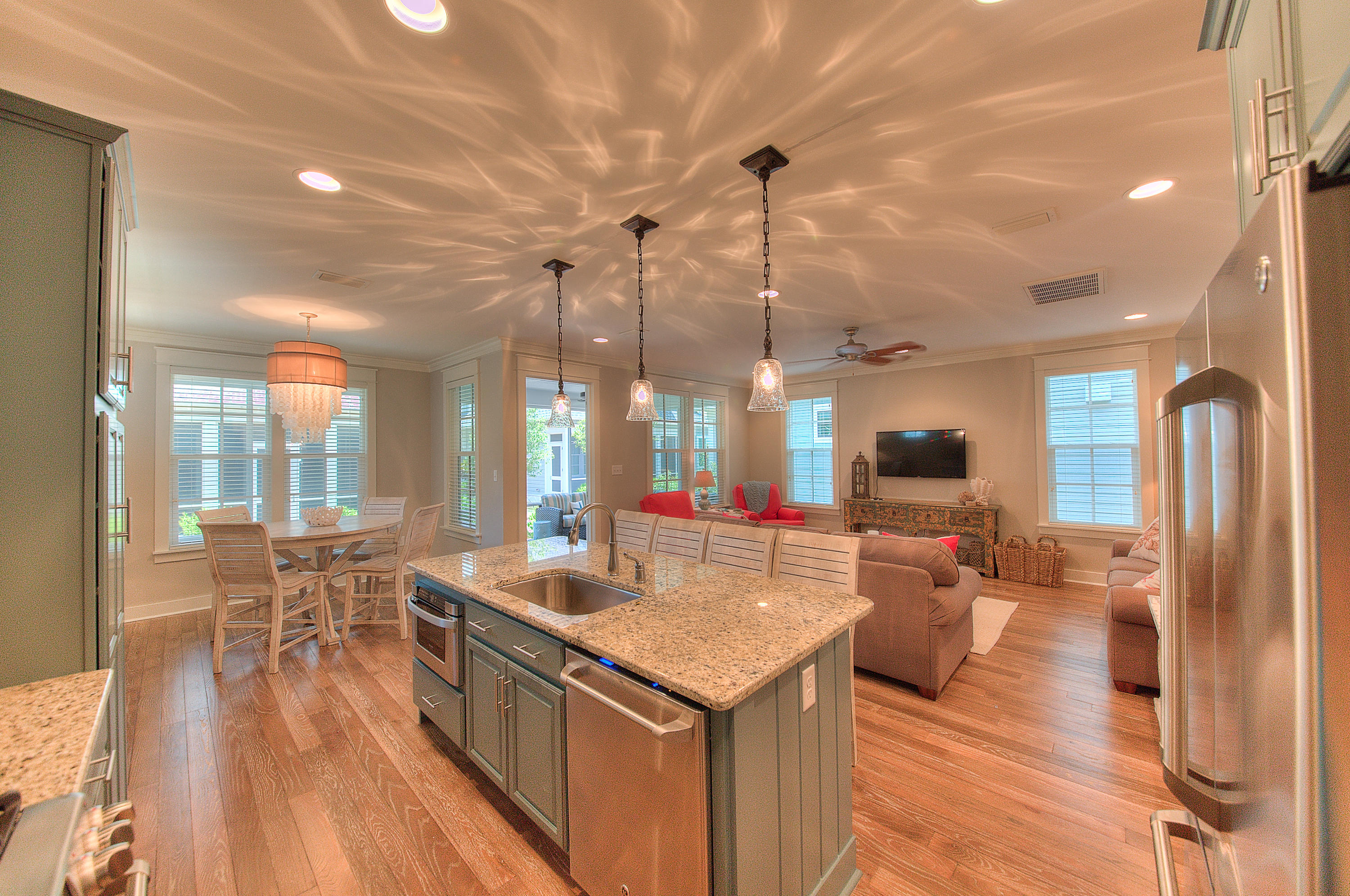 20 Full Moon Lane Santa Rosa Beach, FL 32459 - Photo 2 of 19 kitchen and living room