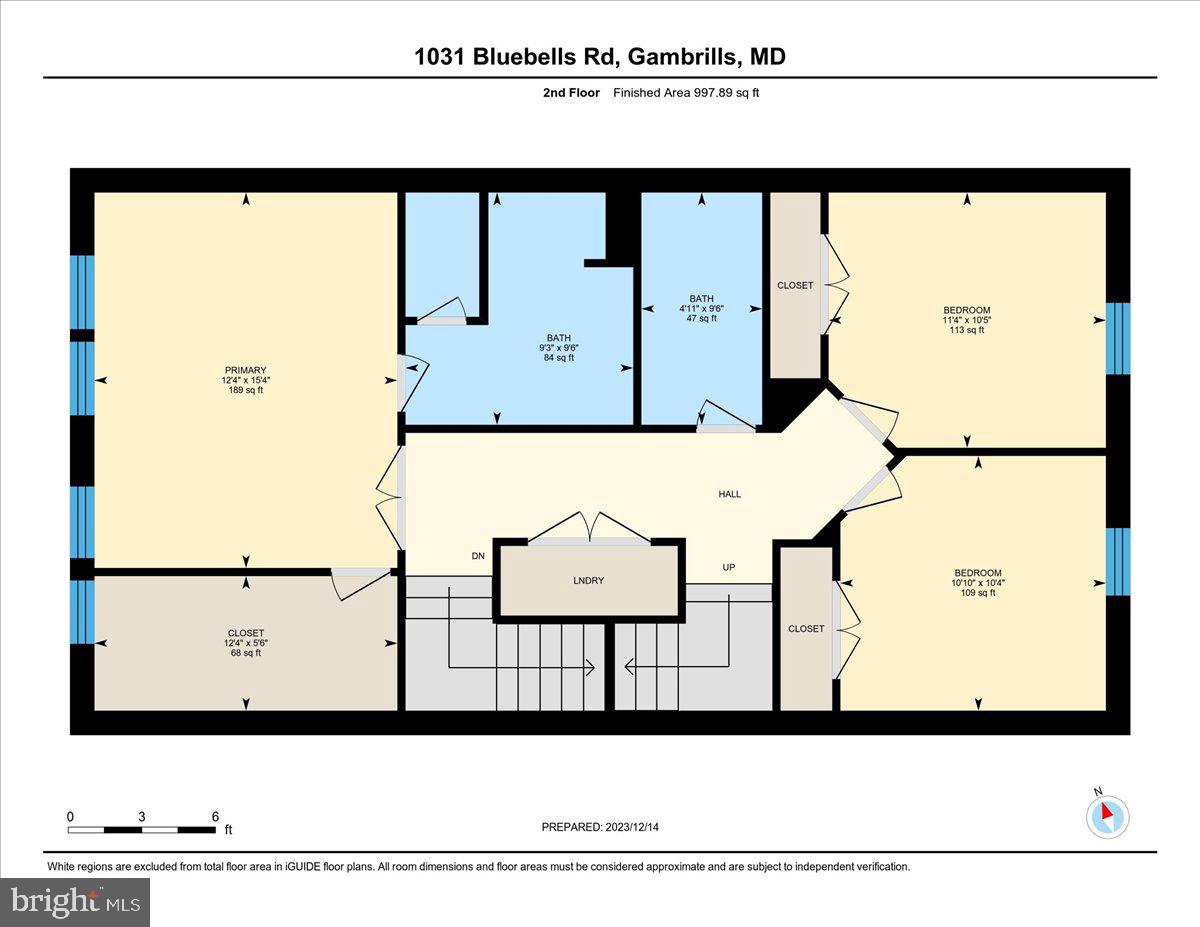 1031 Bluebells Road Gambrills, MD 21054 - Photo 54 of 55 3rd Floor (Bedrooms)