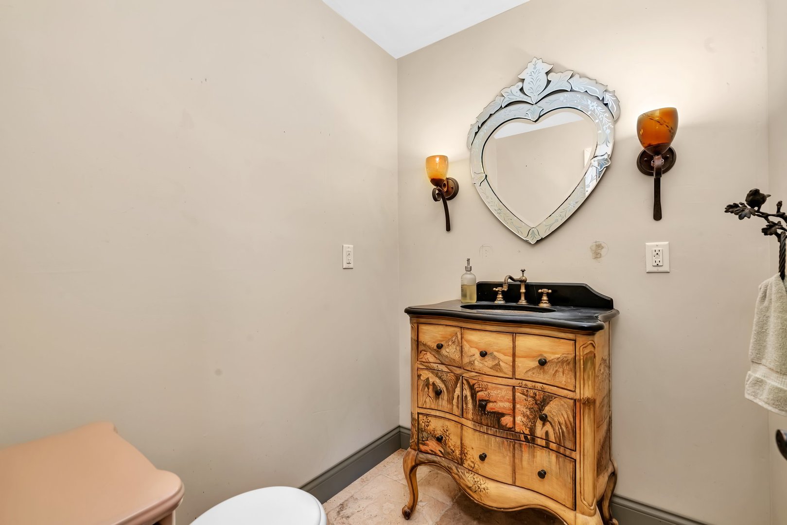 13070 McKanna Road Minooka, IL 60447 - Photo 28 of 43 a bathroom with a toilet mirror and vanity