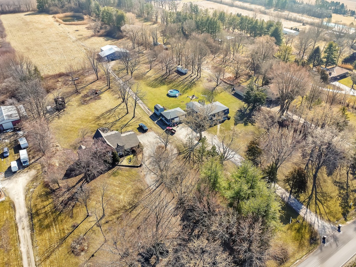 13070 McKanna Road Minooka, IL 60447 - Photo 5 of 43 a view of yard along with trees