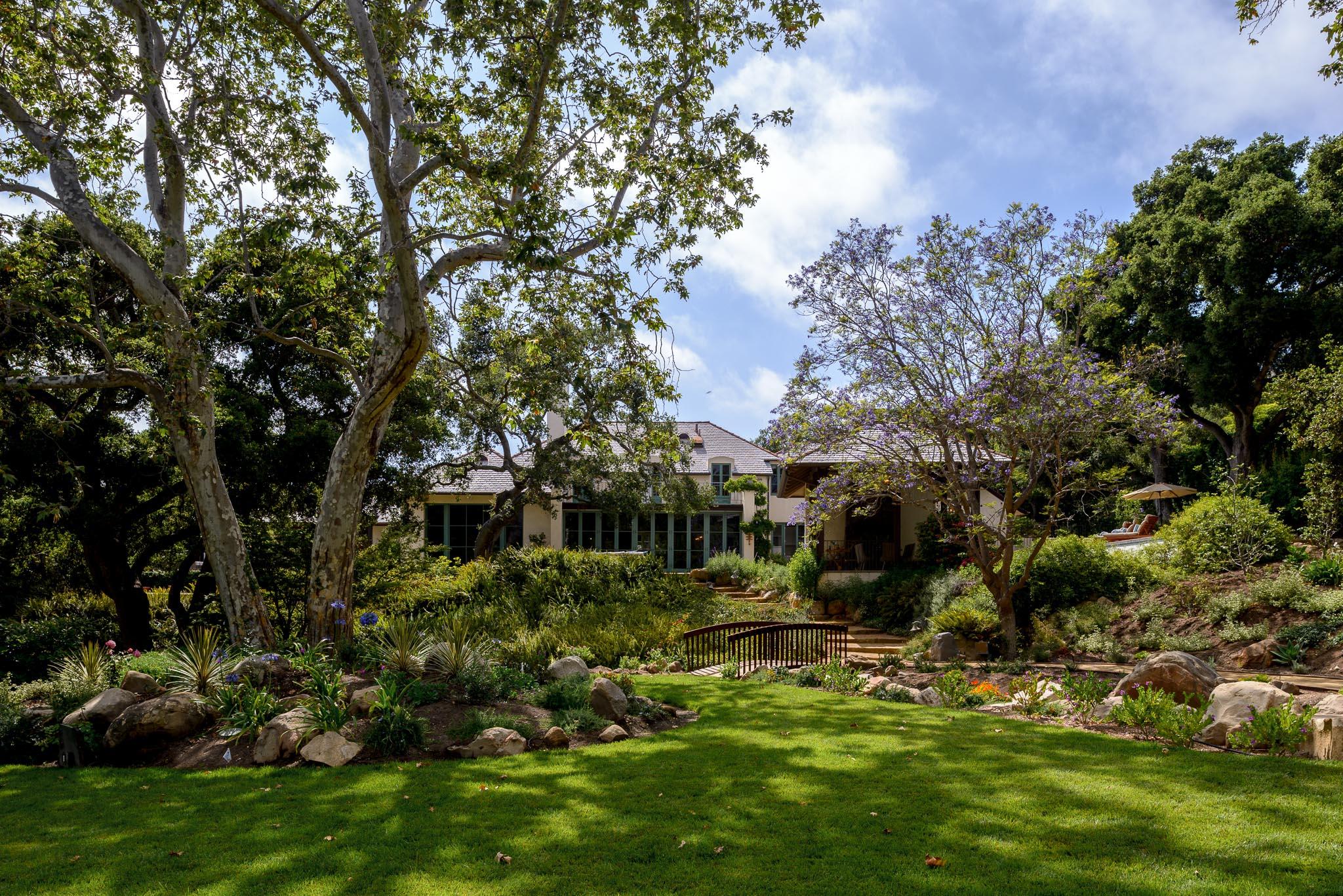 720 El Bosque Road Santa Barbara, CA 93108 - Photo 13 of 21 a view of backyard with green space