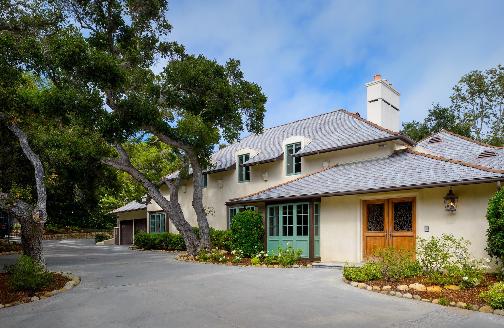 720 El Bosque Road Santa Barbara, CA 93108 - Photo 19 of 21 a front view of a house with a yard