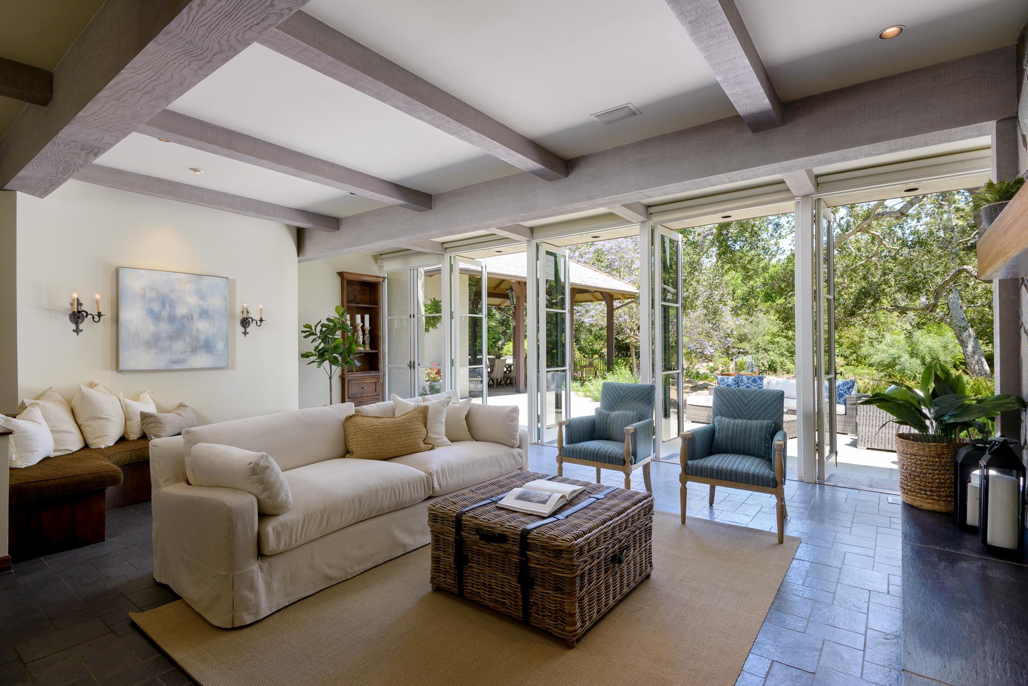 720 El Bosque Road Santa Barbara, CA 93108 - Photo 4 of 21 a living room with furniture and a large window